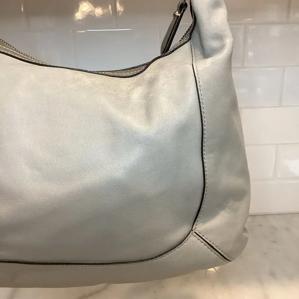 Coach Purse Handbag Leather Kristin Spectator Elevated Alligator Satchel Tote